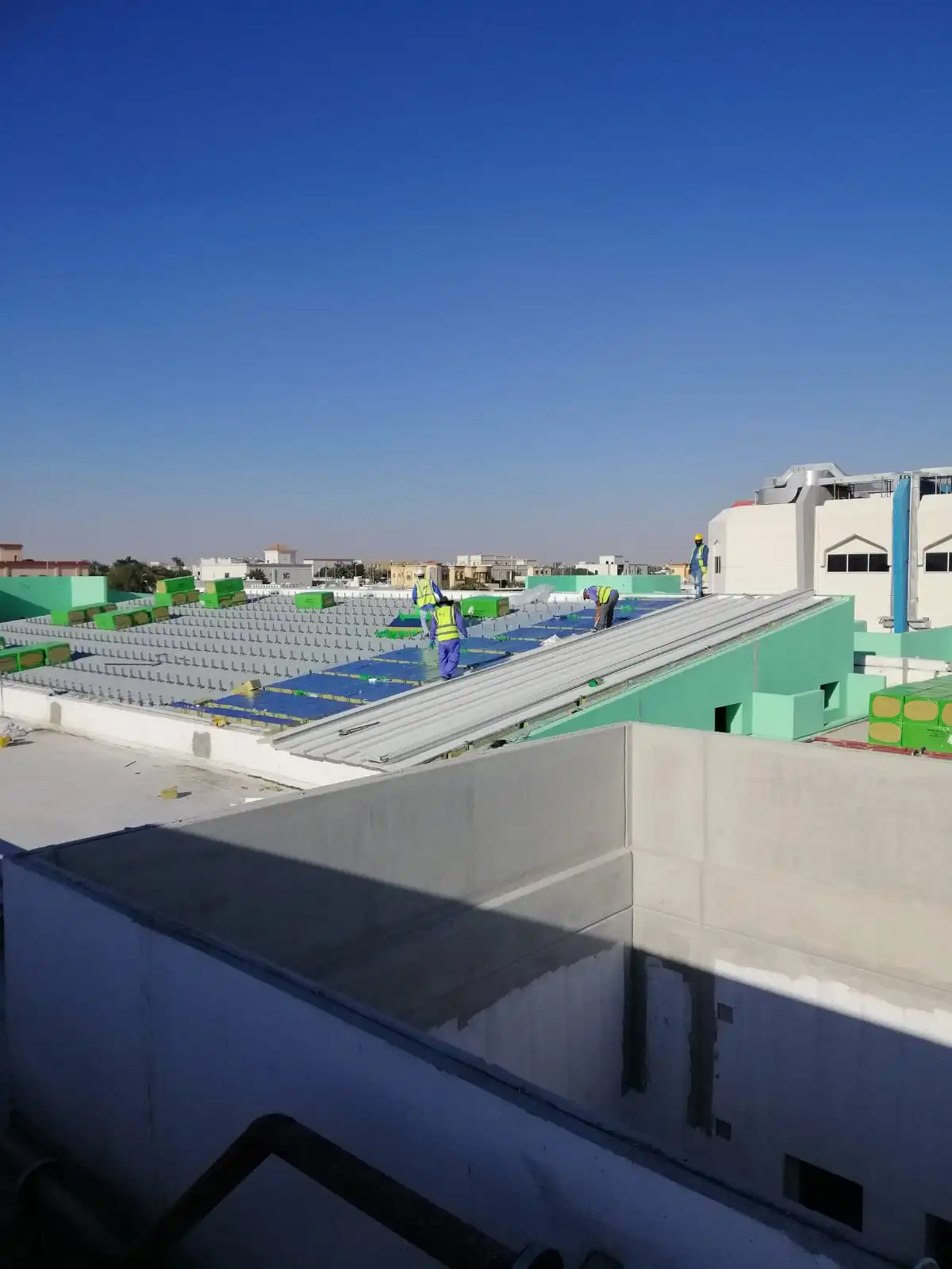 install standing seam metal roofing
