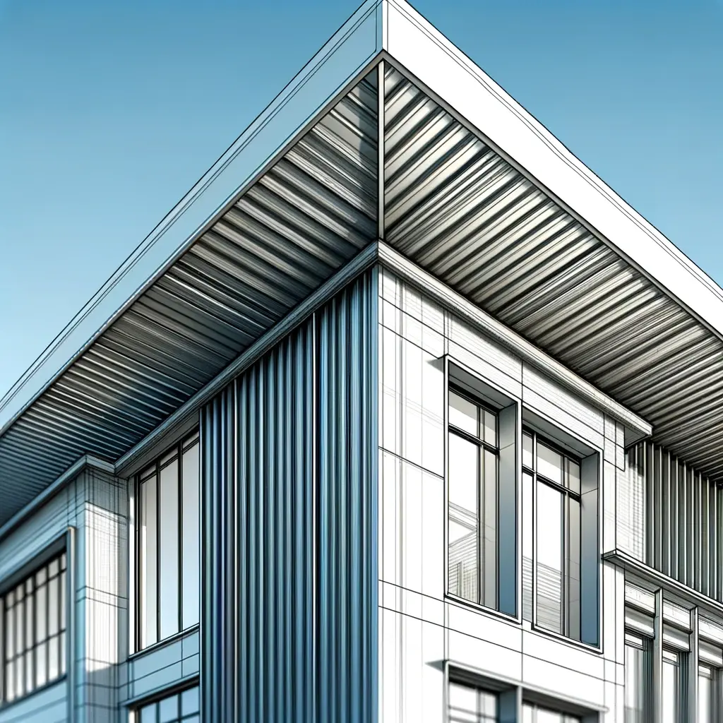 standing seam panel
