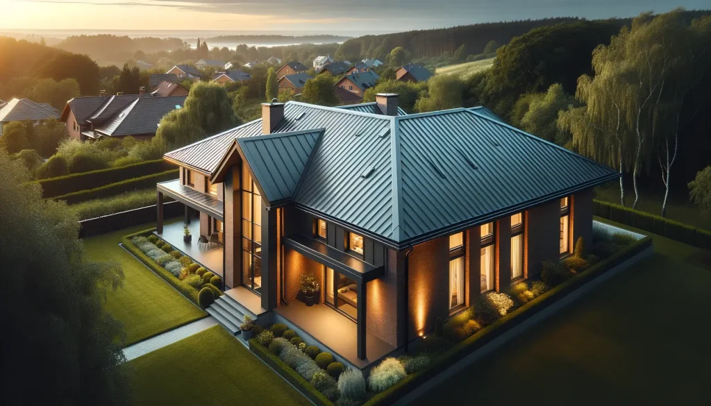 standing seam metal roof
