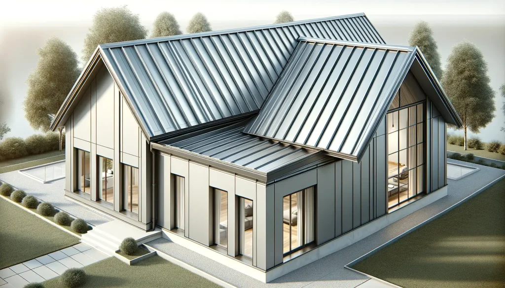 standing seam metal roofing
