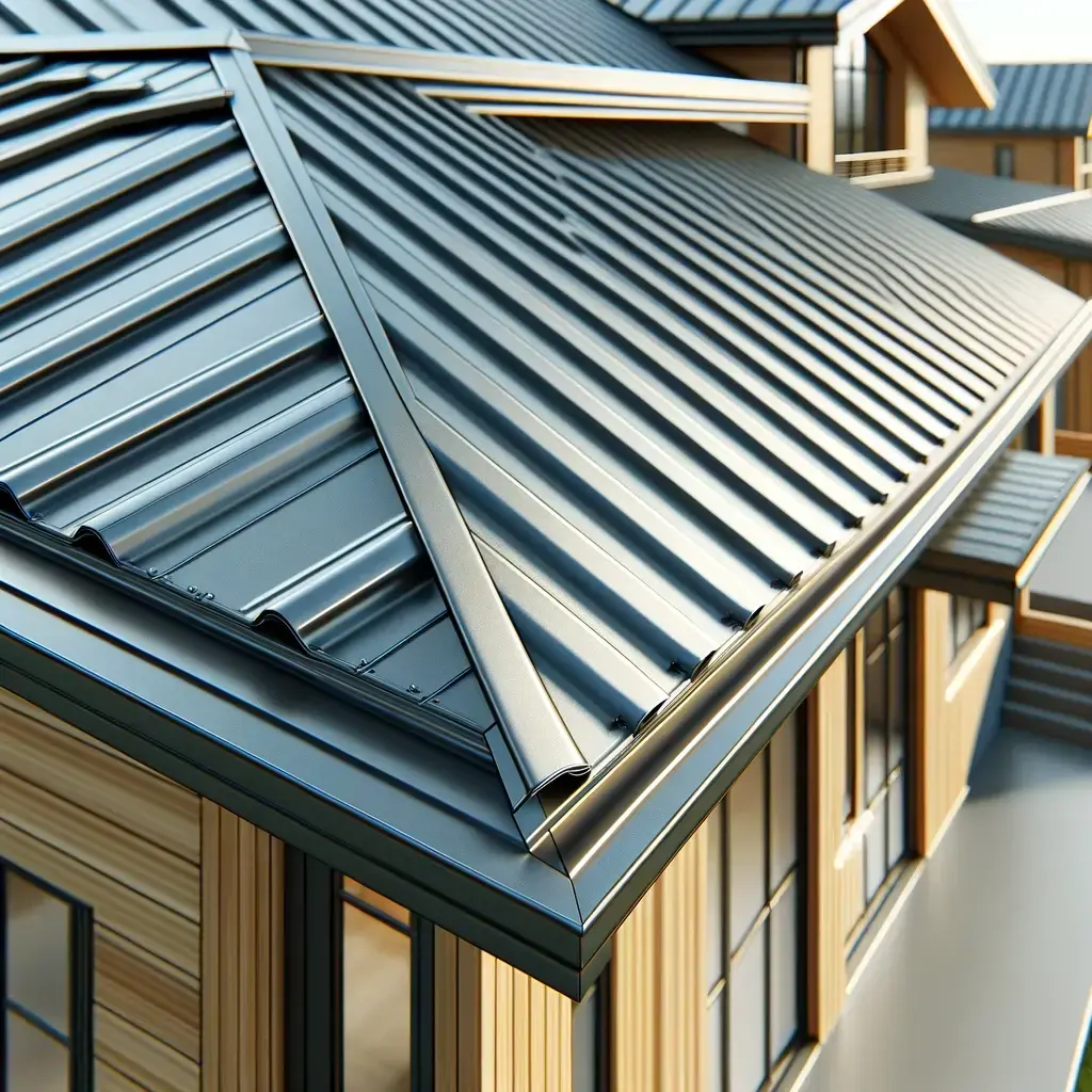 standing seam roof cladding
